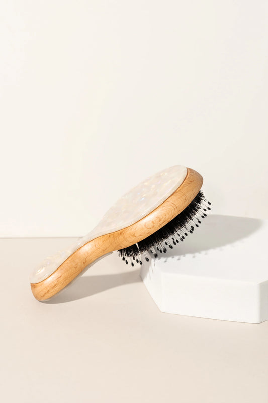 Mini brosse - blanche