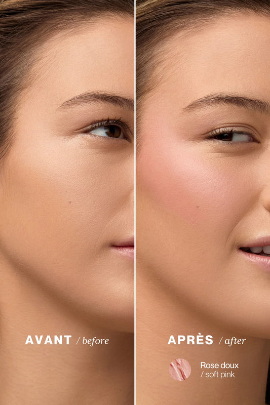 Le fard à joues en crème - Rose