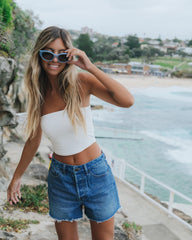 Short en denim Everyday - Indigo