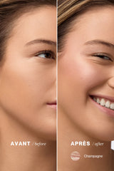 Le coffret fard à joues et illuminateur en crème