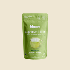 Latte en poudre Superfood - Matcha et noix de coco