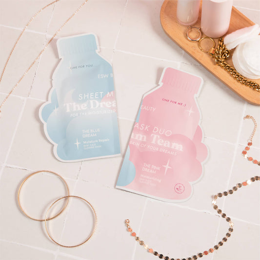 Duo de masques en tissu The Dream Team