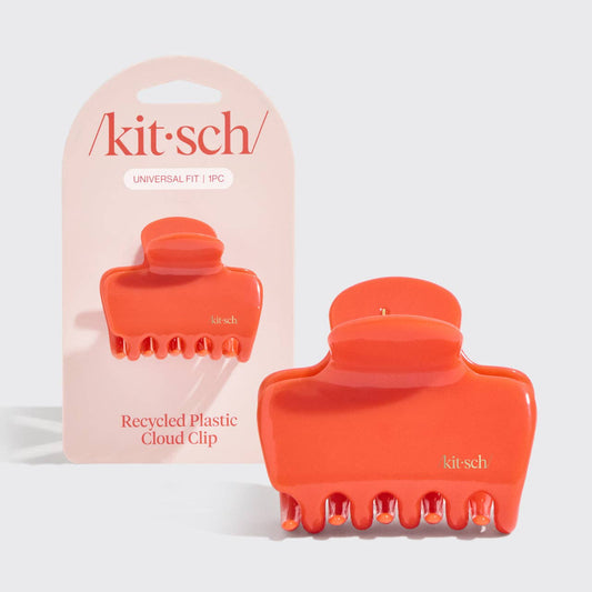 Pince Nuage Moyenne en Plastique Recyclé - Cerise