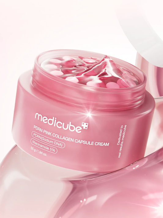 MEDICUBE Crème en Capsules de Collagène Rose PDRN