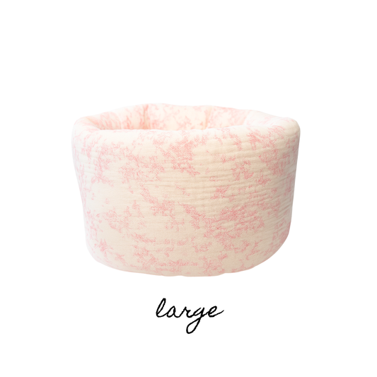 GRAND ORGANISATEUR - TOILE ROSE