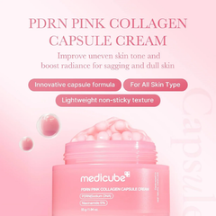 MEDICUBE Crème en Capsules de Collagène Rose PDRN
