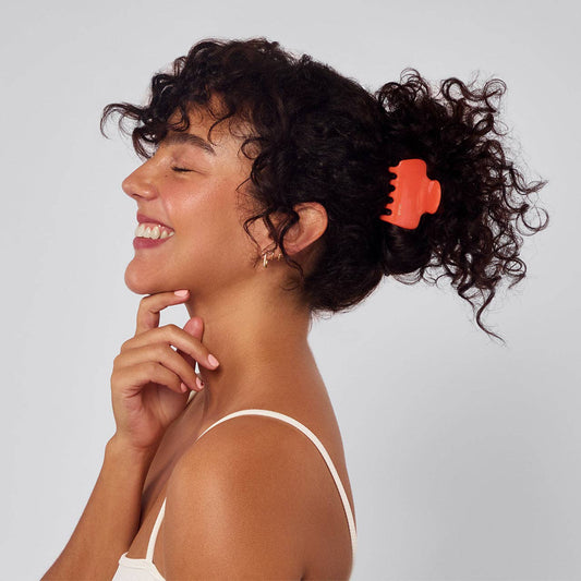 Pince Nuage Moyenne en Plastique Recyclé - Cerise