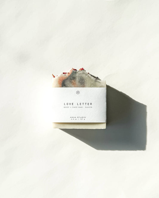 Corps + Barre Visage Lettre d'Amour