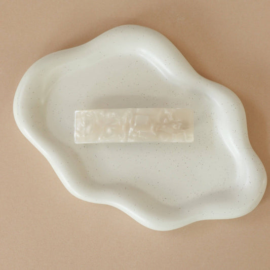 Barrette Tara: Pearly