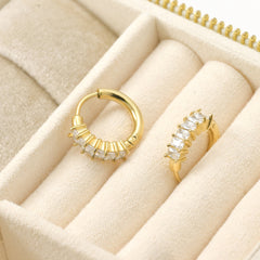 Boucles d'oreilles : Or jaune