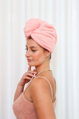 Serviette à cheveux en microfibre