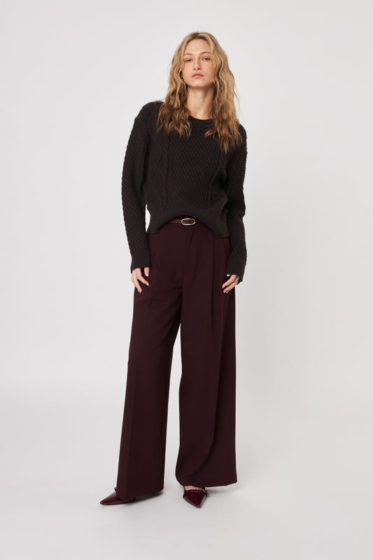 Tricot Julia - Coffee