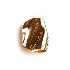 Pince à cheveux en métallique Ludi - Doré satiné