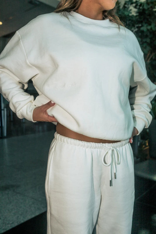 Everyday Crewneck - Blanc