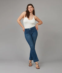 Jean bootcut taille mi-haute GENE