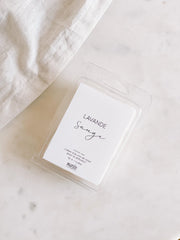 PASTILLES DE CIRE DE SOYA POUR DIFFUSEUR - LAVANDE SAUGE