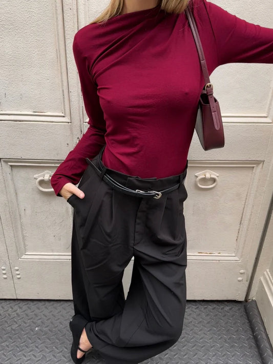 Chandail Ophélia - Bordeau