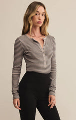 Chandail Stella Rayé Modal Rib