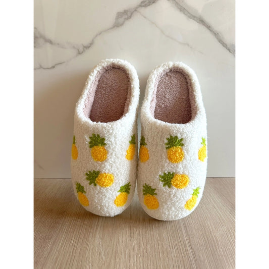 Pantoufles- Ananas