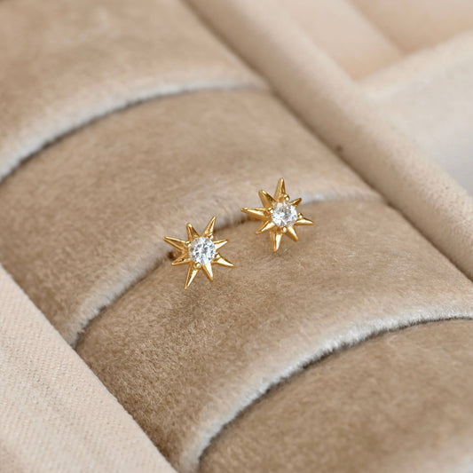 Boucles d'oreilles Sara : Or jaune