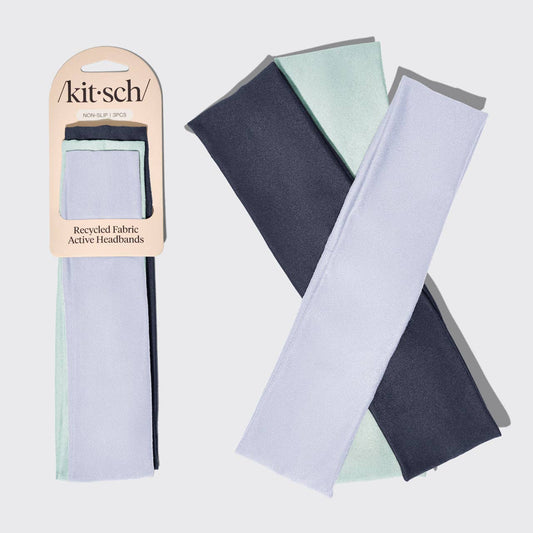 Lot de 3 bandeaux actifs en tissu recyclé Bouquet de jardin