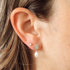 Boucles d'oreilles Zolia argent