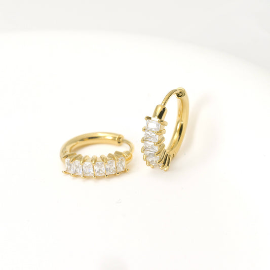 Boucles d'oreilles : Or jaune