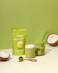 Latte en poudre Superfood - Matcha et noix de coco