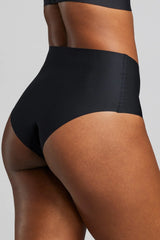 Culotte taille haute No-Show - Noir