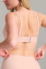 Soutien-gorge triangle sans couture No-Show - Rose
