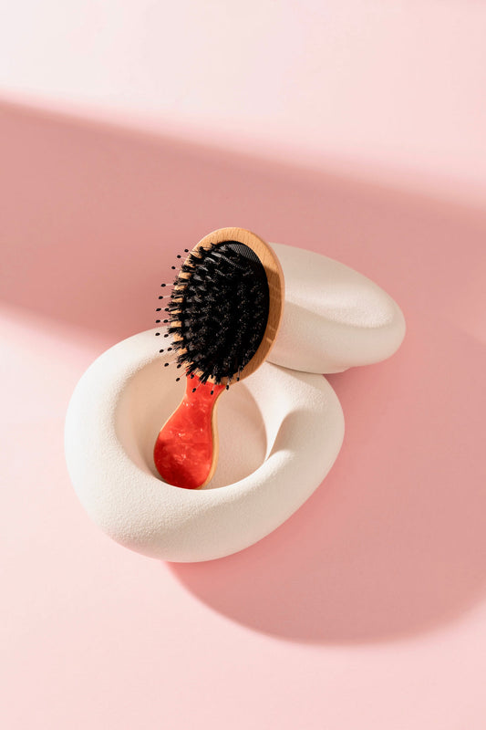 Mini brosse - Rouge