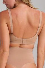 Soutien-gorge à encolure en V Sculpt - Taupe