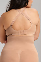Soutien-gorge à encolure en V Sculpt - Taupe