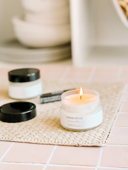 CHANDELLE DE SOYA - Ananas pêche et coriandre