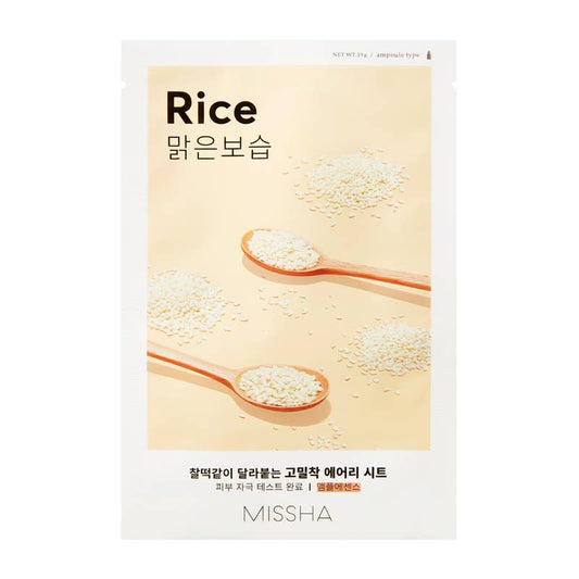 Masque en feuille - RIZ