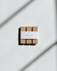 Bac à vapeur pour douche en bambou