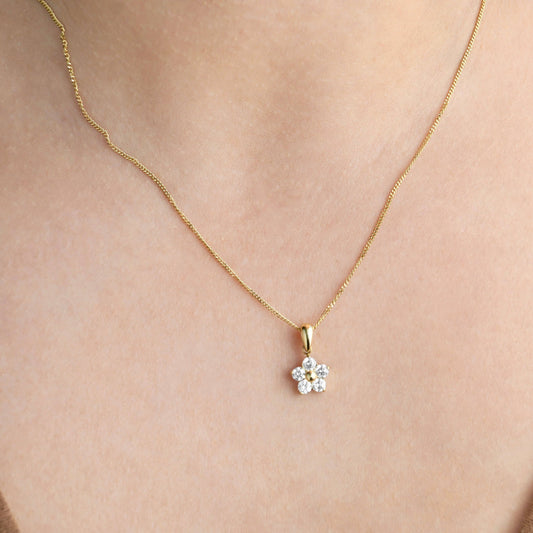 Collier Nora : Or jaune