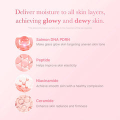 Medicube PDRN Tonique lacté rose à la niacinamide
