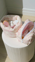 GRAND ORGANISATEUR - TOILE ROSE