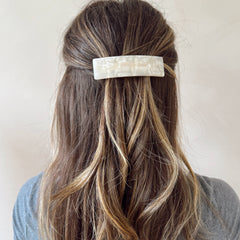 Barrette Tara: Pearly