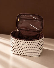 Trousse de toilette à pois