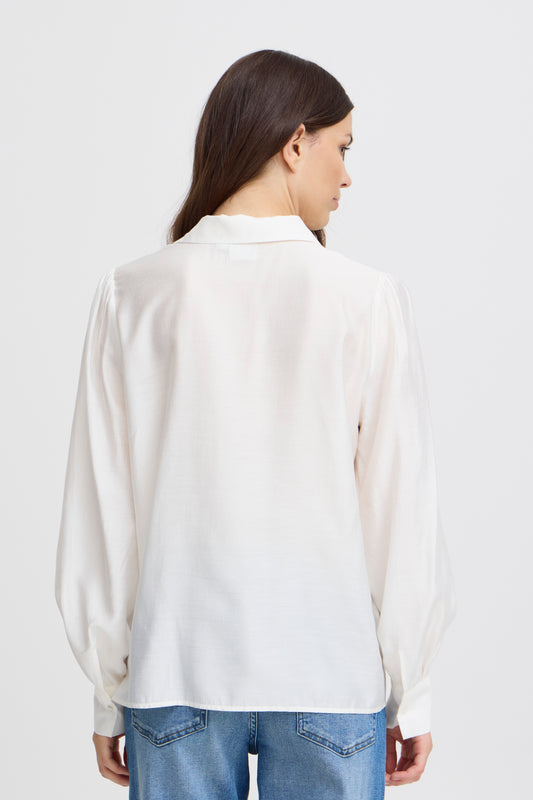 Blouse Karlani-Blanche