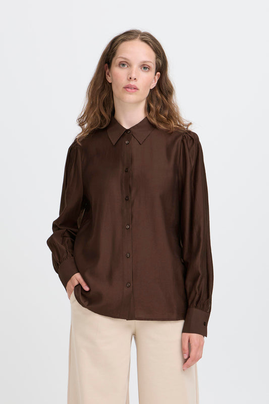 Blouse Karlani-Brune