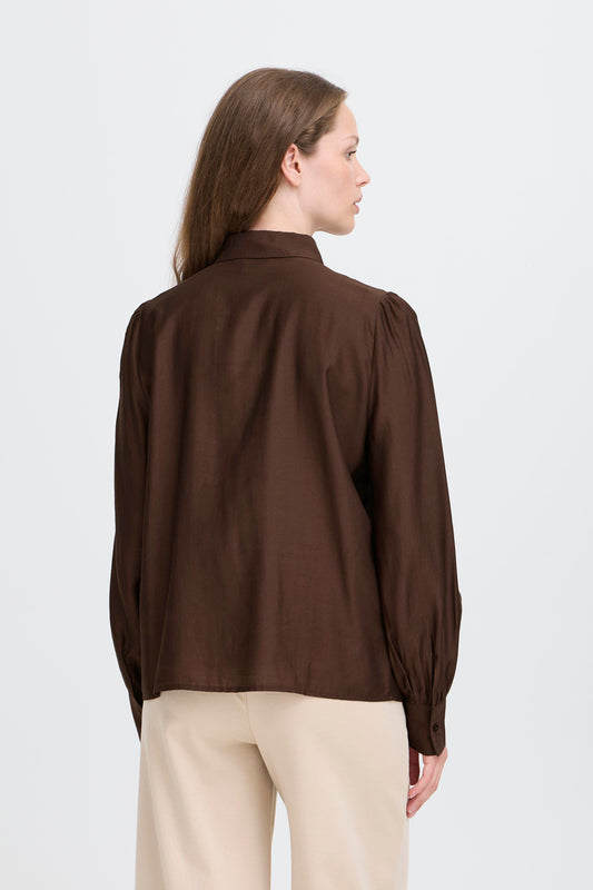 Blouse Karlani-Brune