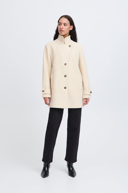 Manteau Stipa - Almond milk