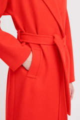 Manteau Jannet - Rouge
