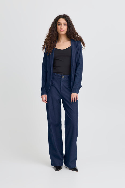 Pantalon Kate denim -Dark Blue