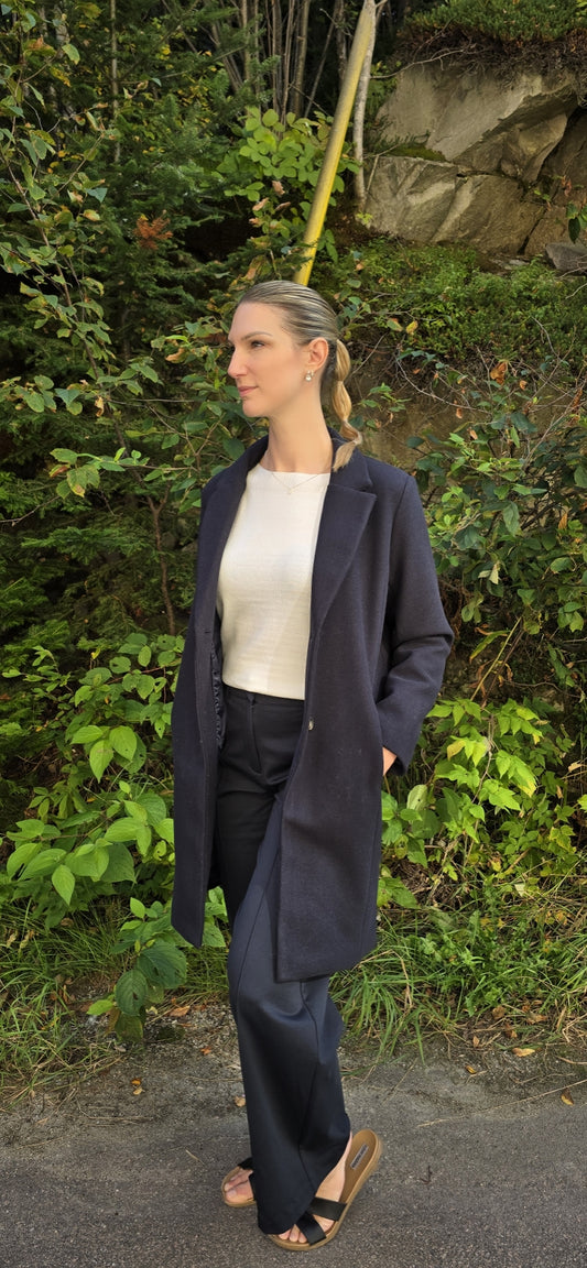 Manteau Jannet - Dark Navy