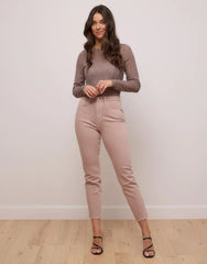 JEANS EMILY COUPE AJUSTÉE / PINK SAND