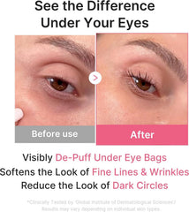 Masque yeux en gelée au collagène rose & PDRN  (1 sachet)